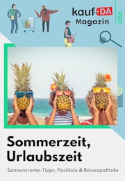 kaufDA Magazin Prospekt: Sommerzeit, 1 Seite, 01.06.2022 - 31.07.2022