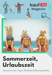 kaufDA Magazin Prospekt für Mülheim mit 1 Seite kaufDA Magazin Prospekt für Mülheim: "Sommerzeit", 1 Seite, 01.06.2022 - 31.07.2022
