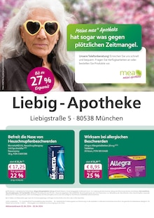 Arzneimittel im mea - meine apotheke Prospekt "Unsere April-Angebote" mit 4 Seiten (München)