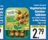 Aktuelles Vegetarische Gemüse-Bällchen Angebot bei E center in Dachau ab 2,79 €