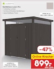 Gerätehaus Luzern Pro bei Netto Marken-Discount im Hanstedt Prospekt für 899,00 €