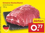 Schweine-Nacken/Kamm Angebot in Haidmühle Schweine-Nacken/Kamm im aktuellen Prospekt bei Netto Marken-Discount in Haidmühle