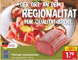 Thüringer Lachsschinken bei Netto Marken-Discount im Pößneck Prospekt für 1,79 €