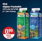 Allgäuer Frischmilch im V-Markt Prospekt zum Preis von 0,99 €