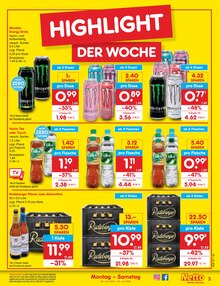 Energydrink im Netto Marken-Discount Prospekt "Aktuelle Angebote" mit 70 Seiten (Gotha)