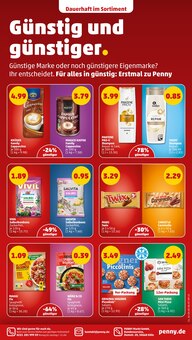 Kaffee im Penny Prospekt "Wer günstig will, muss Penny." mit 42 Seiten (Bruchsal)