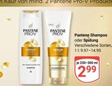 Shampoo Angebote von Pantene bei GLOBUS Bochum für 2,99 €