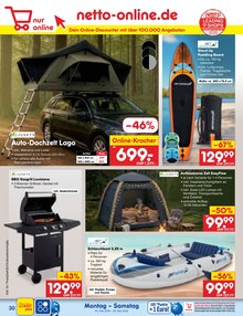 Zelt im Netto Marken-Discount Prospekt "Aktuelle Angebote" mit 75 Seiten (Jena)