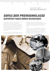 Aktueller Polstermöbel Fischer Prospekt mit Bücher, "Aus eigener Fischer Designwerkstatt", Seite 18