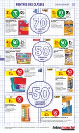 Bureau Angebote im Prospekt "LA FIN DES VACANCES C'EST NUL ALORS ON VOUS LA REMBOURSE" von Intermarché auf Seite 55