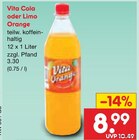Aktuelle Cola Angebote bei Netto Marken-Discount in Freiberg Aktuelles Vita Cola Angebot bei Netto Marken-Discount in Freiberg ab 8,99 €