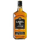Blended Scotch Whisky - LABEL 5 en promo chez Carrefour Market Cergy à 13,55 €