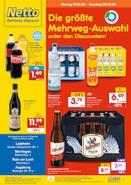 Netto Marken-Discount Prospekt für Nersingen mit 2 Seiten Netto Marken-Discount Prospekt "DER ORT, AN DEM DU IMMER AUSGEZEICHNETE PREISE FINDEST." für Nersingen, 2 Seiten, 19.10.2026 - 24.10.2026