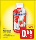 Müllermilch von Müller für 0,66 € bei E center im Angebot Müllermilch von Müller im aktuellen E center Prospekt