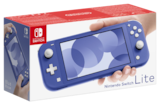 Console Nintendo Switch Lite Bleue - Nintendo en promo chez Intermarché Nîmes à 195,60 €