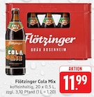 Cola Mix im Angebot bei Trinkgut in Karlsbad Cola Mix Angebote von Flötzinger bei Trinkgut Karlsbad für 11,99 €