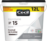 SOUS-COUCHE PROFESSIONNELLE CECIL ESSENTIEL BLANC - CECOL PROFESSIONNELLE en promo chez Tout Faire Istres à 46,90 €