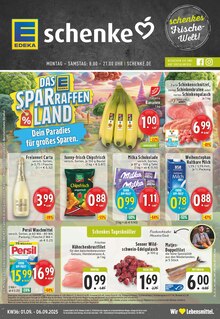 EDEKA Prospekt der Woche "Aktuelle Angebote" Seite 1, 01.09.2025 bis 06.09.2025 für Gütersloh Aktueller EDEKA Prospekt "Aktuelle Angebote" Seite 1 von 24 Seiten für Gütersloh