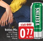 Pils im Angebot bei EDEKA in Kempen Pils Angebote von Veltins bei EDEKA Kempen für 0,77 €