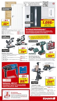 Bohrmaschine im toom Baumarkt Prospekt "Respekt, wer's selber macht." mit 12 Seiten (Frankfurt (Main))