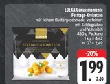 Genussmomente Festtags-Kroketten Angebote von EDEKA bei E center Freital für 1,99 €