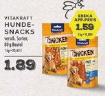 HUNDE-SNACKS im Angebot bei E center in Dinslaken HUNDE-SNACKS Angebote von VITAKRAFT bei E center Dinslaken für 1,59 €