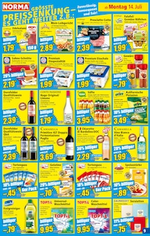 Norma Prospekt der aktuellen Woche, gĂĽltig von 14.07.2025 bis 19.07.2025 Aktueller Norma Prospekt "Mehr fĂĽrs Geld" mit 20 Seiten