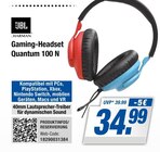 Gaming-Headset Quantum 100 N im Angebot bei expert in Buxtehude Gaming-Headset Quantum 100 N Angebote von JBL bei expert Buxtehude für 34,99 €