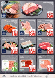 Schweinefleisch im aktuellen EDEKA Prospekt (Rostock) Schweinefleisch im EDEKA Prospekt "Top Angebote" mit 29 Seiten (Rostock)