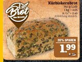 Kürbiskernbrot im Angebot bei Marktkauf in Fürth Kürbiskernbrot Angebote von Brot des Monats bei Marktkauf Fürth für 1,99 €