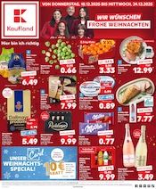 Kaufland Supermarkt Prospekt der aktuellen Woche mit 38 Seiten, gültig von 18.12.2025 bis 24.12.2025, in Himbergen und Umgebung Aktueller Kaufland Supermarkt Prospekt in Himbergen und Umgebung, "Aktuelle Angebote" mit 38 Seiten, 18.12.2025 - 24.12.2025