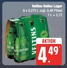 Aktuelles Helles Lager Angebot bei EDEKA in Stralsund ab 4,49 €