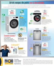 Promos Lave-Linge dans le catalogue "Cet été, marquez des points avec le bon entretien" de Proxi Confort Lave-Linge en promo dans le catalogue Proxi Confort à la page 2