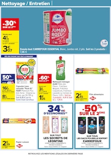 Promo Ajax dans le catalogue Carrefour du moment à la page 54