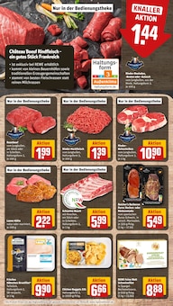 Rindfleisch im REWE Prospekt "Dein Markt" mit 29 Seiten (Trier)