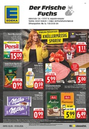 Milka im EDEKA Prospekt in Sankt Augustin Aktueller EDEKA Prospekt mit Milka, "Aktuelle Angebote", Seite 1