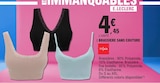 Brassière sans couture - TISSAIA dans le catalogue E.Leclerc