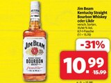 Kentucky Straight Bourbon Whiskey oder Likör im Angebot bei Markant Nordwest in Löhne Kentucky Straight Bourbon Whiskey oder Likör Angebote von Jim Beam bei Markant Nordwest Löhne für 10,99 €