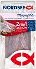 Matjesfilets von Nordsee für 2,49 € bei REWE im Angebot Matjesfilets von Nordsee im aktuellen REWE Prospekt