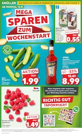 Gurken Angebot im aktuellen Kaufland Prospekt auf Seite 8