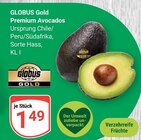 Premium Avocados im Angebot bei GLOBUS in Ludwigshafen Premium Avocados Angebote von Globus Gold bei GLOBUS Ludwigshafen für 1,49 €