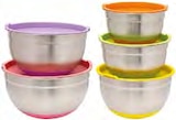 Edelstahl-Schüssel Set 5-tlg. im Angebot bei Netto mit dem Scottie in Kiel Edelstahl-Schüssel Set 5-tlg. Angebote von Henssler bei Netto mit dem Scottie Kiel für 33,00 €