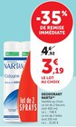 Déodorant - NARTA en promo chez Super U Tours à 3,19 €