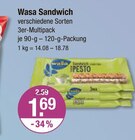 Sandwich von Wasa im aktuellen V-Markt Prospekt