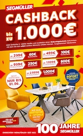 Aktueller Segmüller Hergolding Prospekt "CASHBACK bis zu 1000€!" mit 8 Seiten