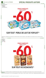 Promos Produits Laitiers dans le catalogue "JUSQU'À -60% DE REMISE IMMÉDIATE SUR LE 2ÈME" de Intermarché à la page 8