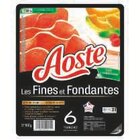 Jambon cru fines et fondantes - Aoste - U Express à Brest Jambon cru fines et fondantes - Aoste en promo chez U Express Brest à 1,09 €