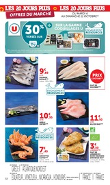 Promos Poisson dans le catalogue "LES 20 JOURS PLUS" de Hyper U Poisson en promo dans le catalogue Hyper U à la page 32