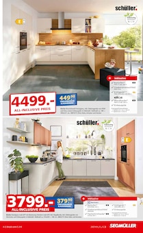 Kuchen im aktuellen Segmüller Prospekt (Darmstadt) Kuchen im Segmüller Prospekt "Küchen - Jubiläumsfinale" mit 34 Seiten (Darmstadt)