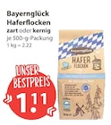 Haferflocken zart von Bayernglück im aktuellen V-Markt Prospekt für 1,11 €